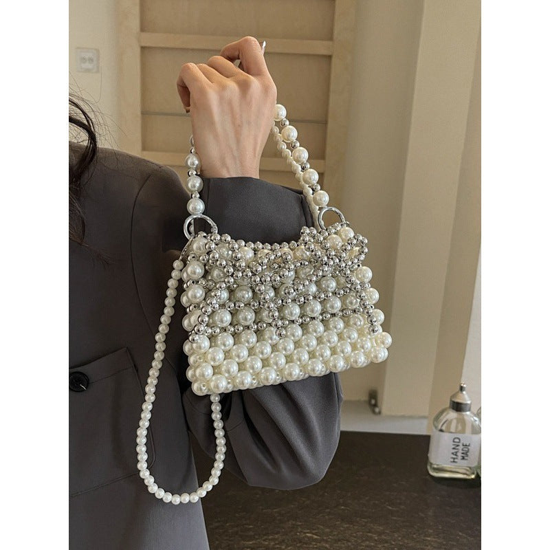Dinner Luxury Pearl Beaded Bag