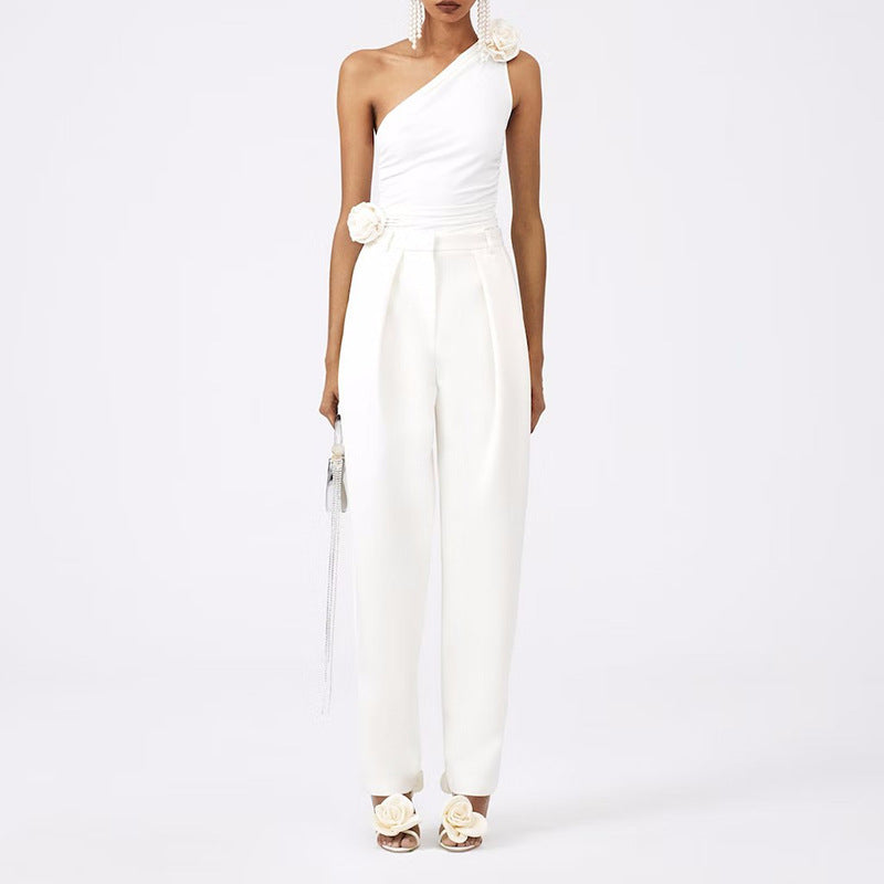 Isabella Floral Backless Top – Sexy Socialite Elegance