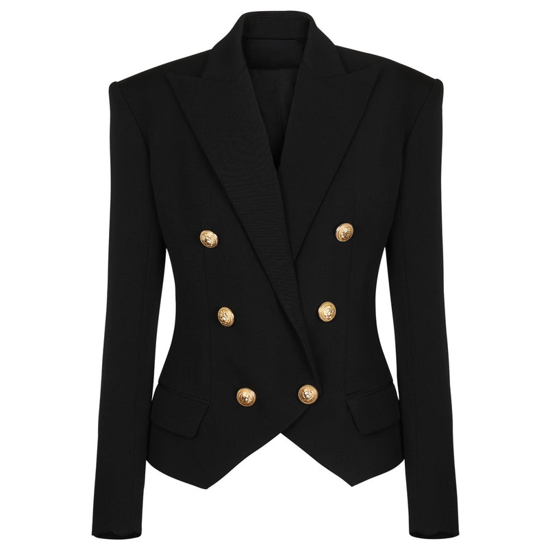 Sophie Luxury Waist-Fitted Suit Blazer