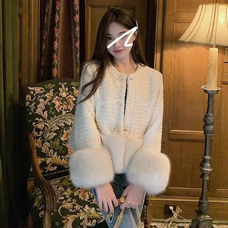 Amélie French Fur Short Jacket