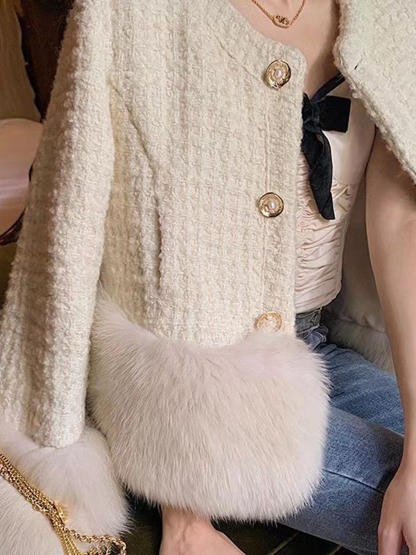Amélie French Fur Short Jacket