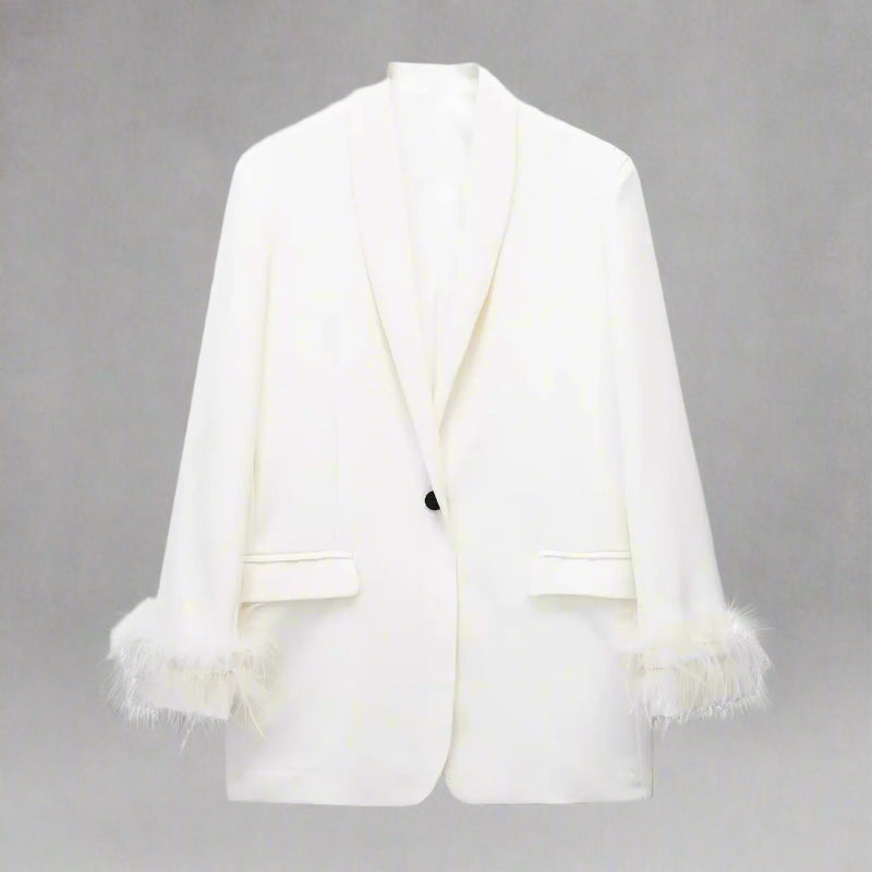 Elora Feather Blazer
