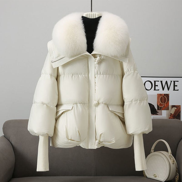 Chloe Fur Collar Down Coat