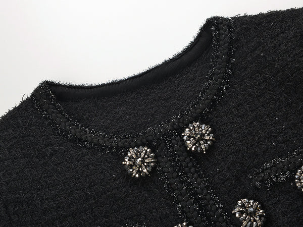 Vivienne Double-Breasted Wool Dress – Exclusive Elegance