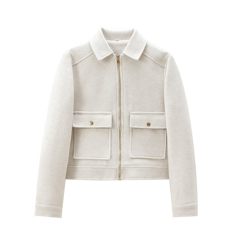 Lana Zippered Soft Jacket