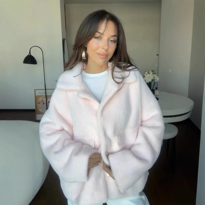 Mila Loose Furry Jacket