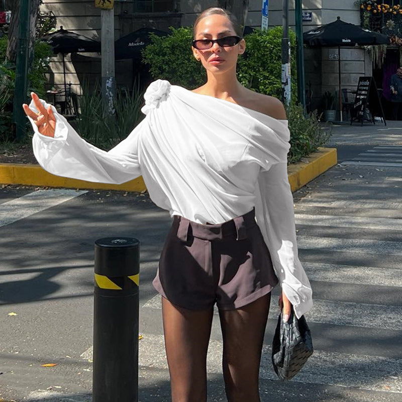 Aria Chiffon Slim Top