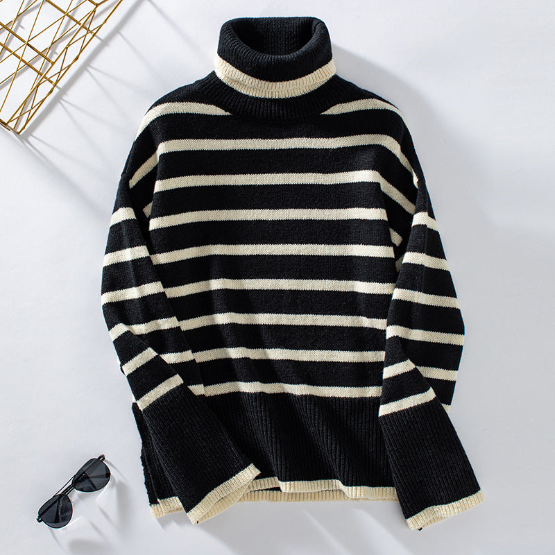 Cozy Knitted Turtleneck Sweater