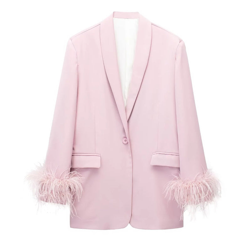 Elora Feather Blazer