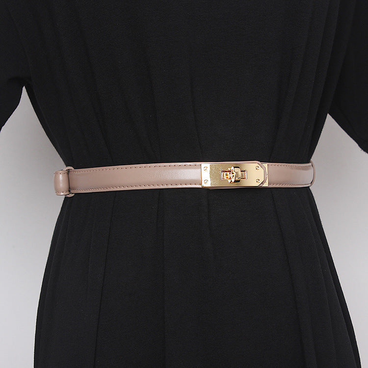 Élise Leather Waist Belt – Inspired by Timeless Elegance