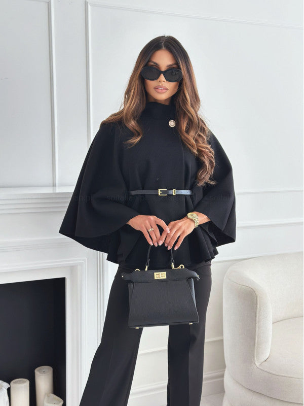 Vivienne Waist-Tied Woolen Coat