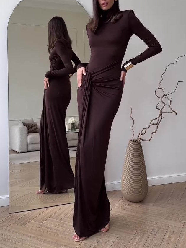 Sienna Slit Maxi Dress – Sexy Elegance