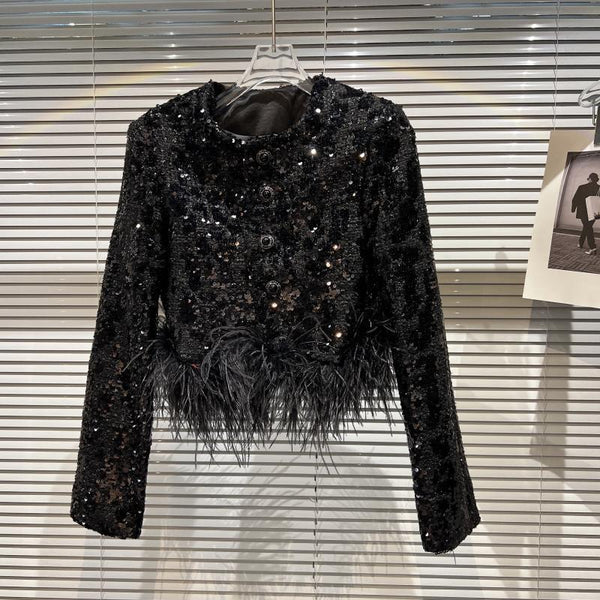 Luna Classic Round Neck Jacket