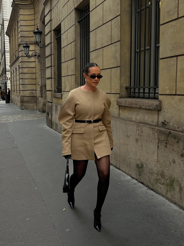 Celeste Crew Neck Blazer