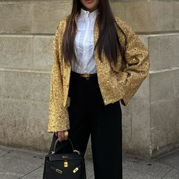 Celeste Beaded Sequin Jacket