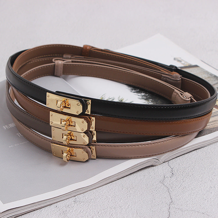 Élise Leather Waist Belt – Inspired by Timeless Elegance