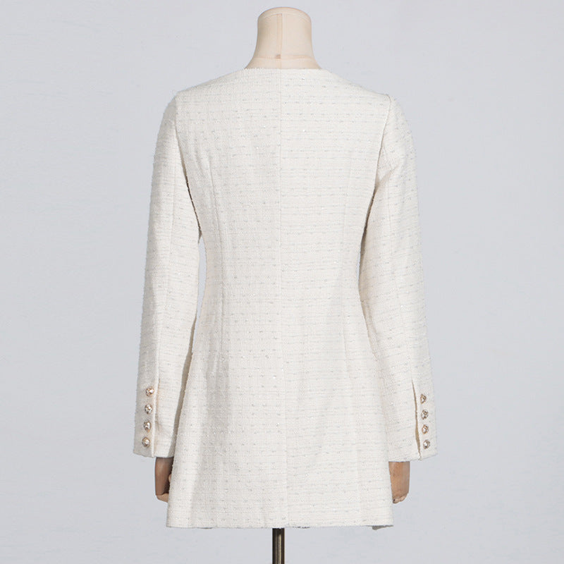 Evelyn Off-Shoulder Waist-Tight Dress