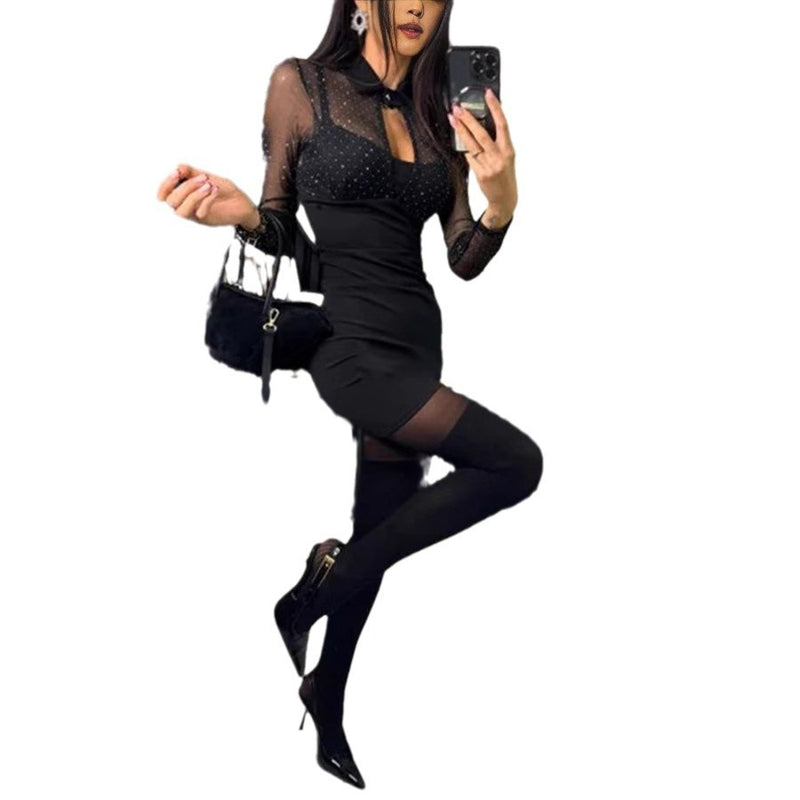 Illusion Party Dress