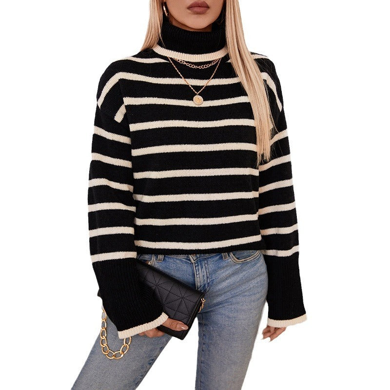Cozy Knitted Turtleneck Sweater