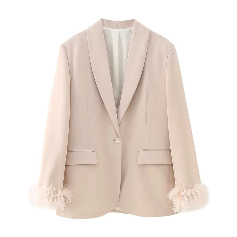 Elora Feather Blazer