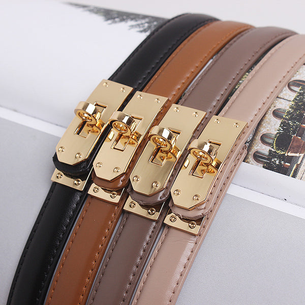 Élise Leather Waist Belt – Inspired by Timeless Elegance