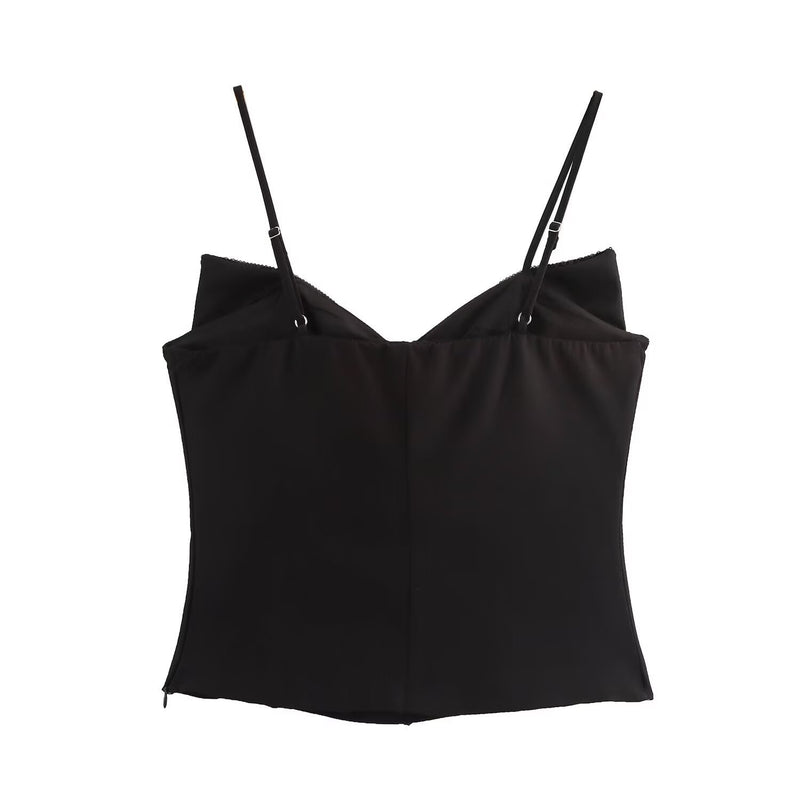 Livia Sequin Bowknot Top