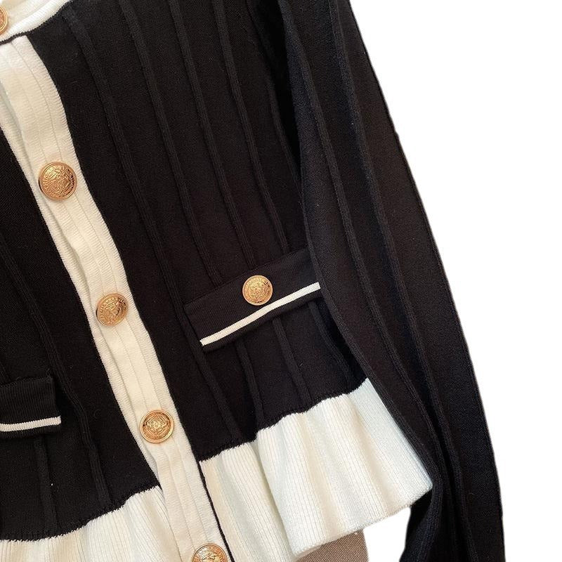 Miyu Flare Sleeve Knitted Cardigan