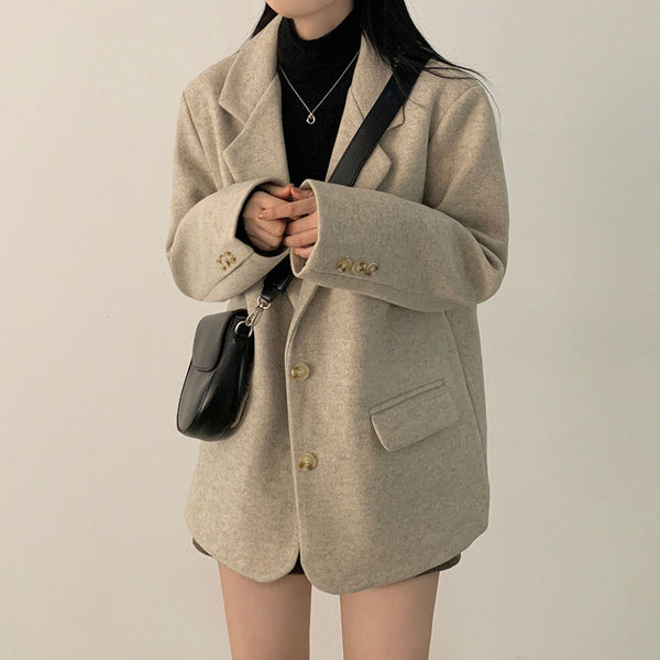 Charlotte British Woolen Blazer