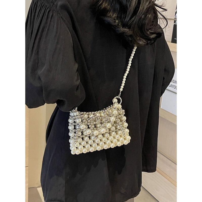 Dinner Luxury Pearl Beaded Bag