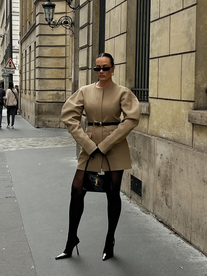 Celeste Crew Neck Blazer