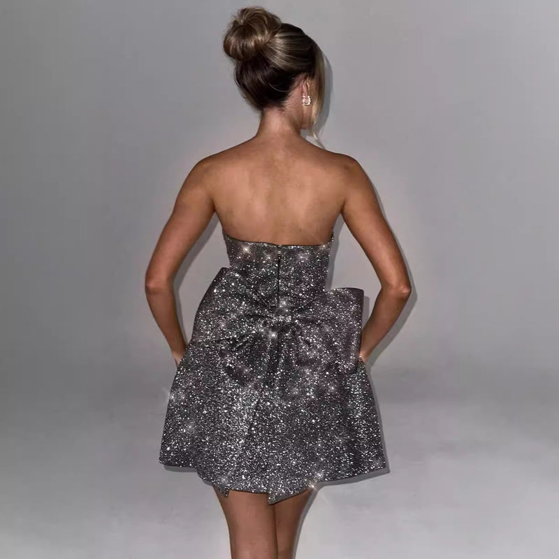 Glitter Bow Dress