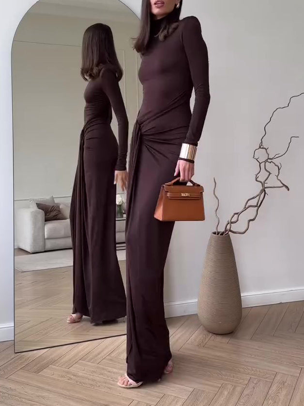 Sienna Slit Maxi Dress – Sexy Elegance