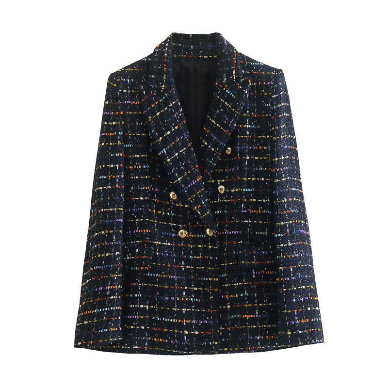 Women's Double Breasted Suit Coat