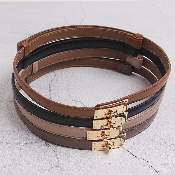 Élise Leather Waist Belt – Inspired by Timeless Elegance