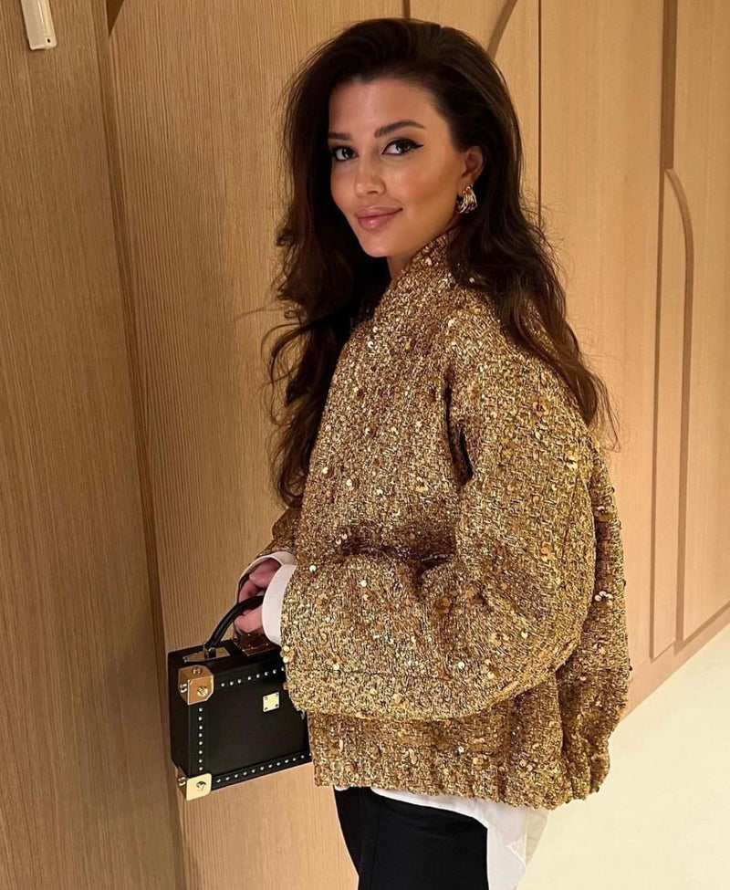 Celeste Beaded Sequin Jacket