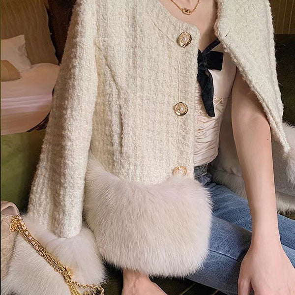 Amélie French Fur Short Jacket