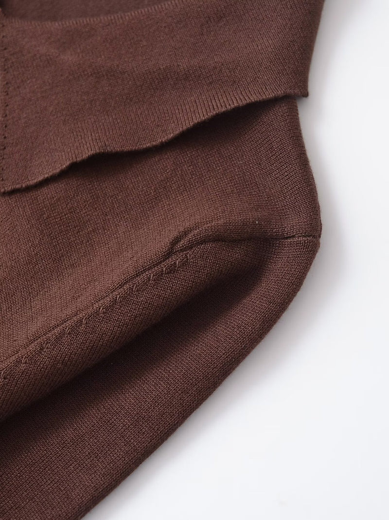 Mara Printed Wool-Blend Cardigan