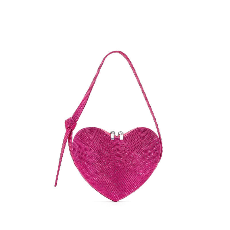 Love Light Diamond Luxury Heart-Shaped Shoulder Bag