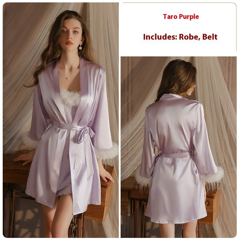 Celeste Satin Sleepwear Set