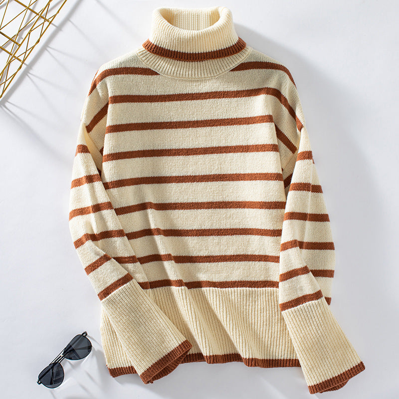 Cozy Knitted Turtleneck Sweater