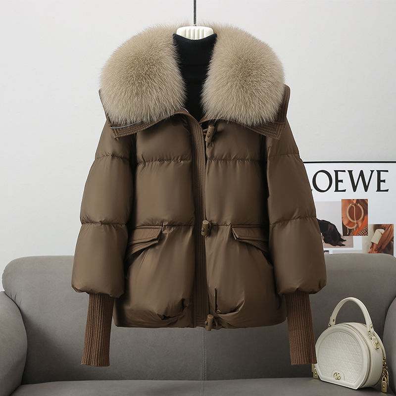 Chloe Fur Collar Down Coat