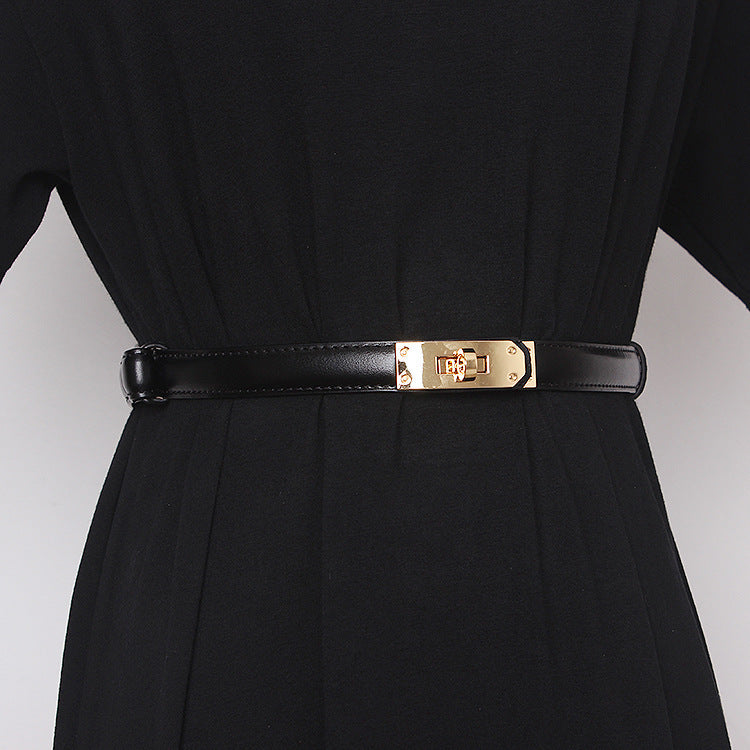 Élise Leather Waist Belt – Inspired by Timeless Elegance