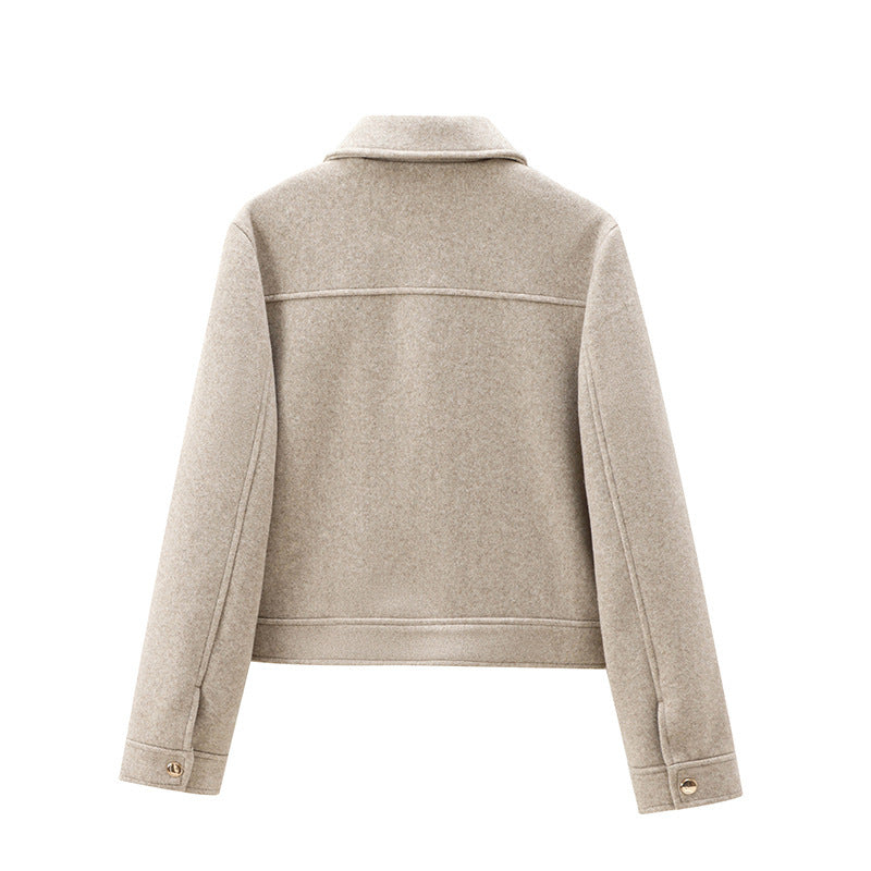 Lana Zippered Soft Jacket