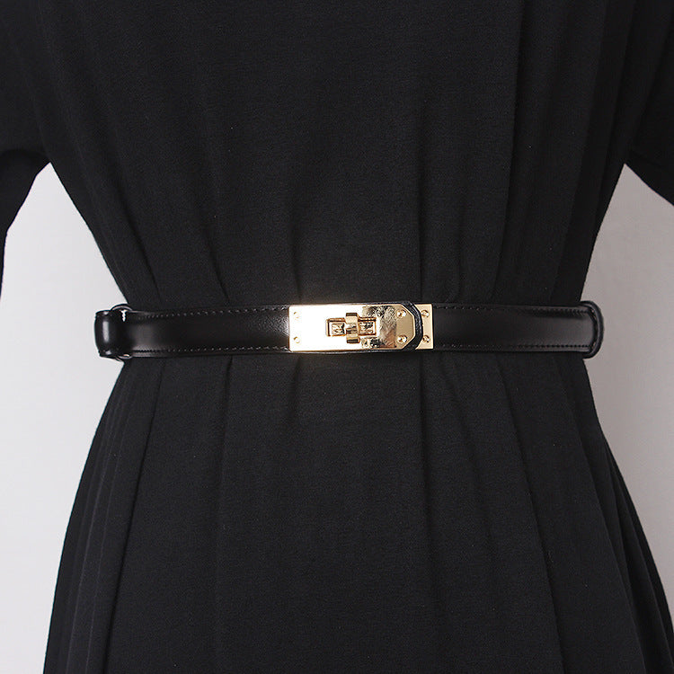 Élise Leather Waist Belt – Inspired by Timeless Elegance