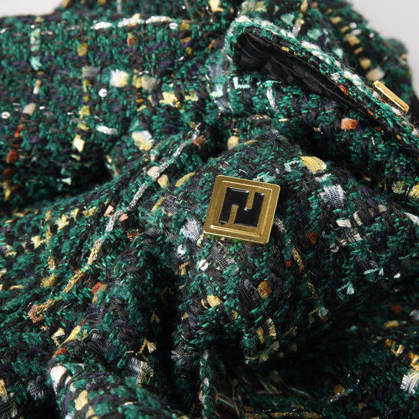 Chloe Holiday Tweed Knit Jacket