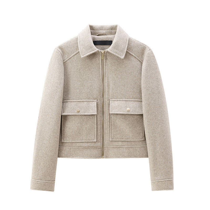 Lana Zippered Soft Jacket