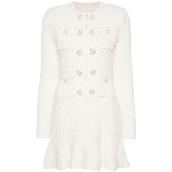 Elastic Slim-Fit Sweater Dress