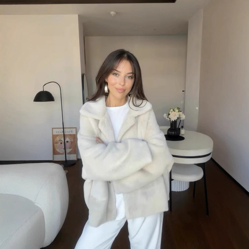 Mila Loose Furry Jacket