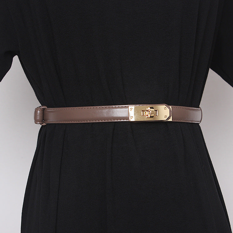 Élise Leather Waist Belt – Inspired by Timeless Elegance